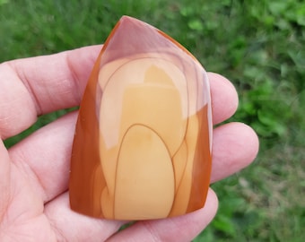 Bruneau Jasper Cabochon, Porcelain Jasper, Orbs, Idaho