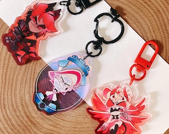 Alastor & Lucifer season 2 Keychains