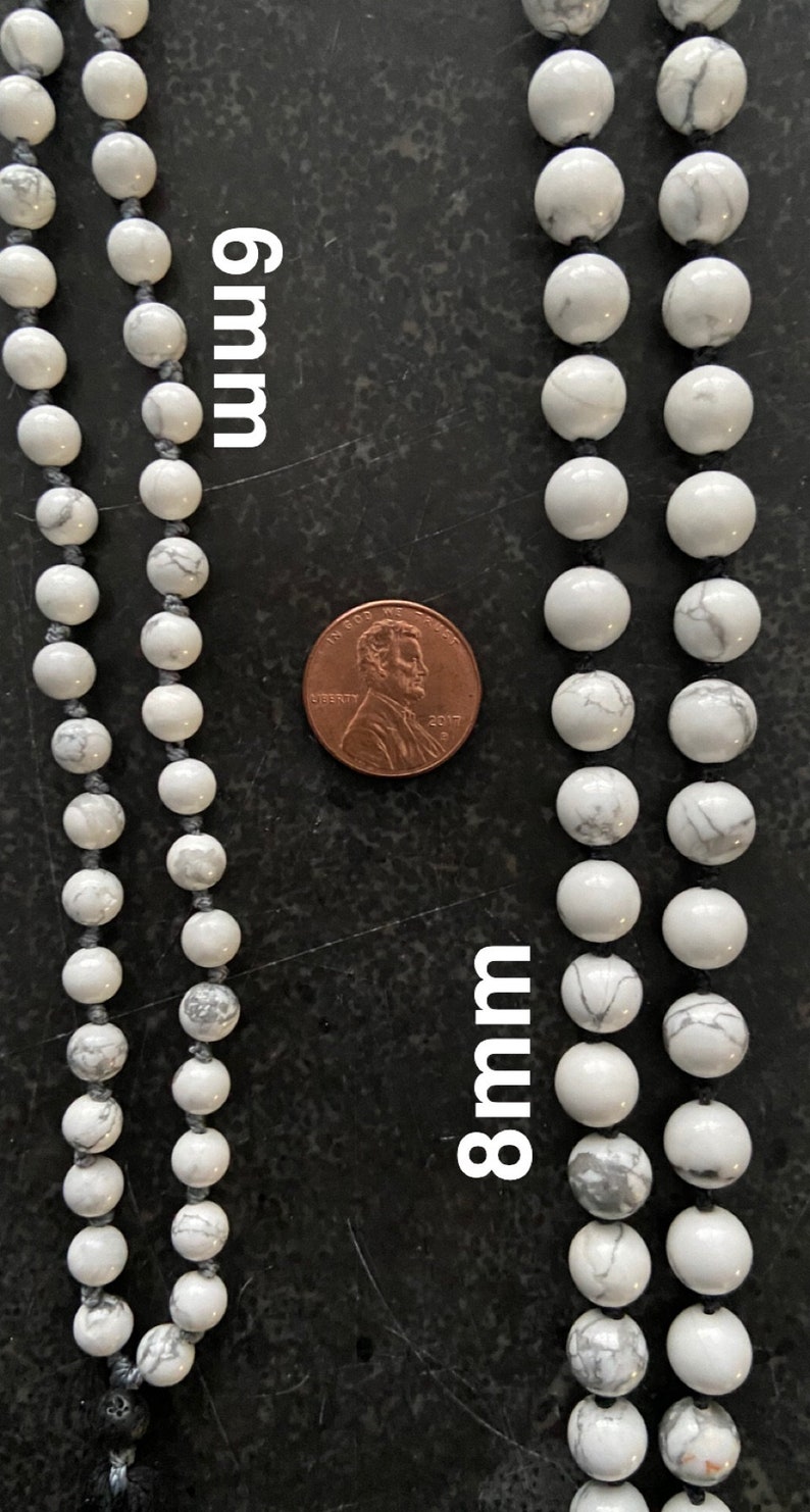 yellow jade mala 8mm beads