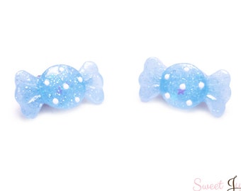 Polka Dot Candy Clips - Kawaii Fairy Kei and Sweet Lolita Fashion Hair Accessory - Set of 2 - 6 colors!