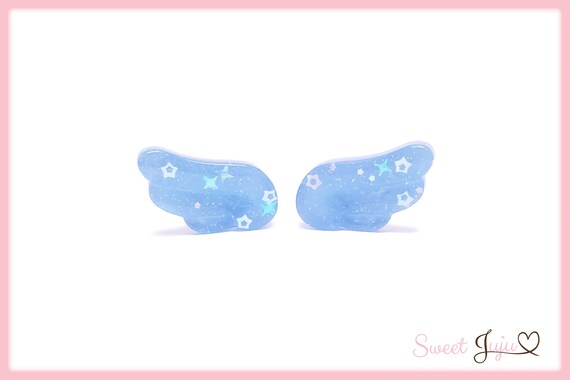 Himmlische Engel Sternenengel Flugel Clips Kawaii Fee Kei Etsy