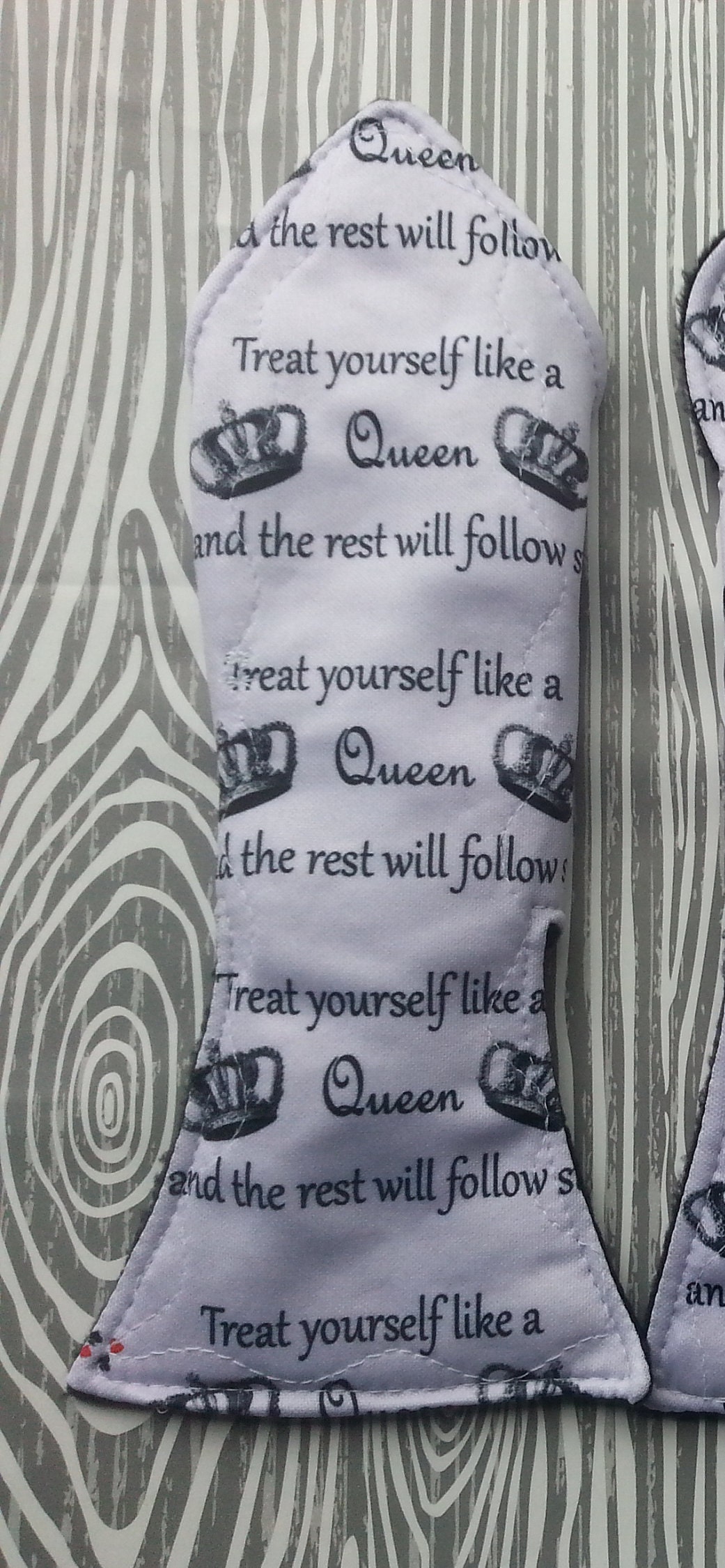 Heavy Spade Cloth Pad Pattern and Tutorial With Stepped Core PDF FILE