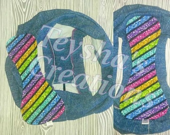 Pattern for Swappies PAD (removable pad) and tutorial. 9" and 10" (underwear pattern not included)