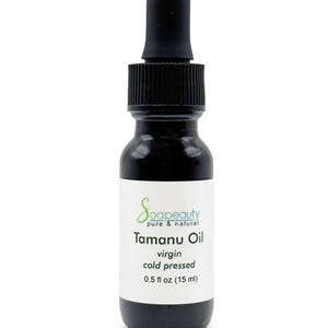 Tamanu Oil Virgin Cold Pressed 100% Pure & Natural by Soapeauty