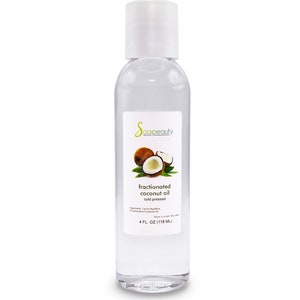 FRACTIONATED COCONUT carrier OIL cold pressed 100% pure natural