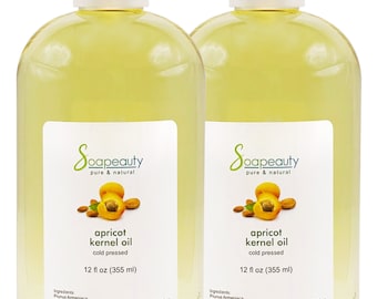 APRICOT KERNEL OIL carrier cold pressed 100% pure natural