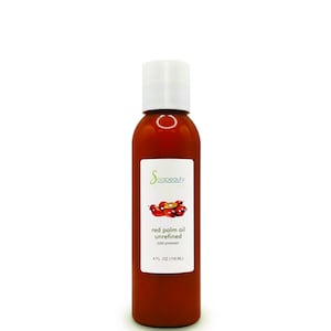 RED PALM OIL unrefined 100% pure natural cold pressed