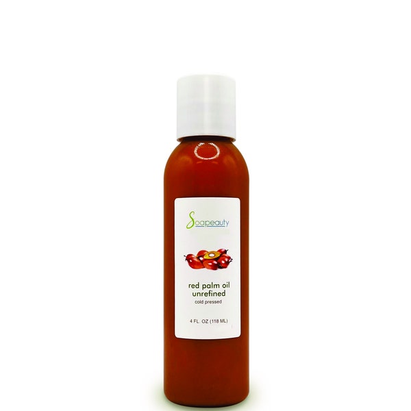 RED PALM OIL unrefined 100% pure natural cold pressed