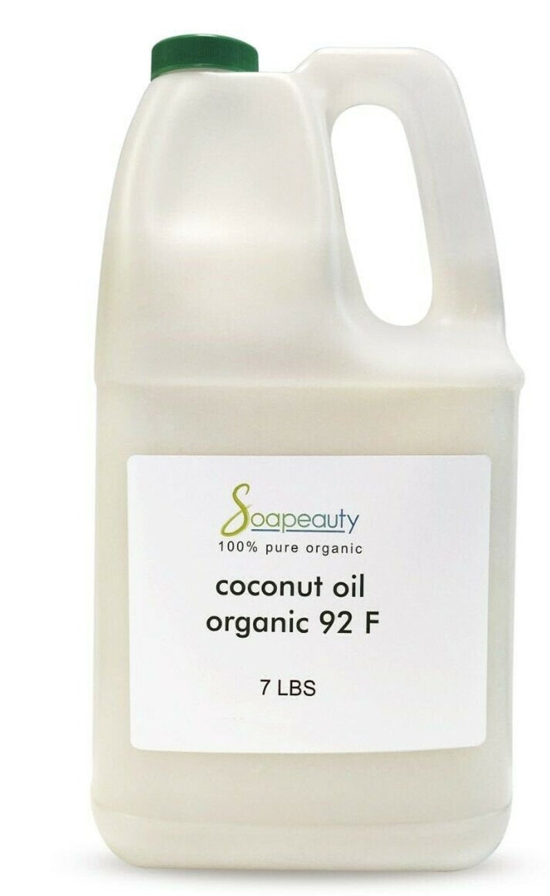 COCONUT OIL 92 Degree Refined Bleached 100 Pure Organic Cold Etsy