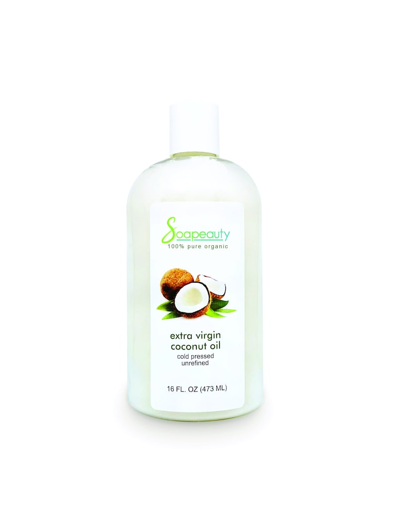EXTRA VIRGIN COCONUT Oil Unrefined Organic 100 Pure Natural 4 Etsy