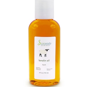 LANOLIN OIL 4 oz USP grade skin moisturizing 100% pure natural