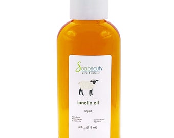 LANOLIN OIL 4 oz USP grade skin moisturizing 100% pure natural