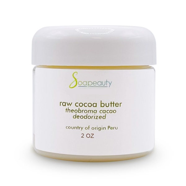 Refined Cocoa Butter Raw 100% Pure Natural