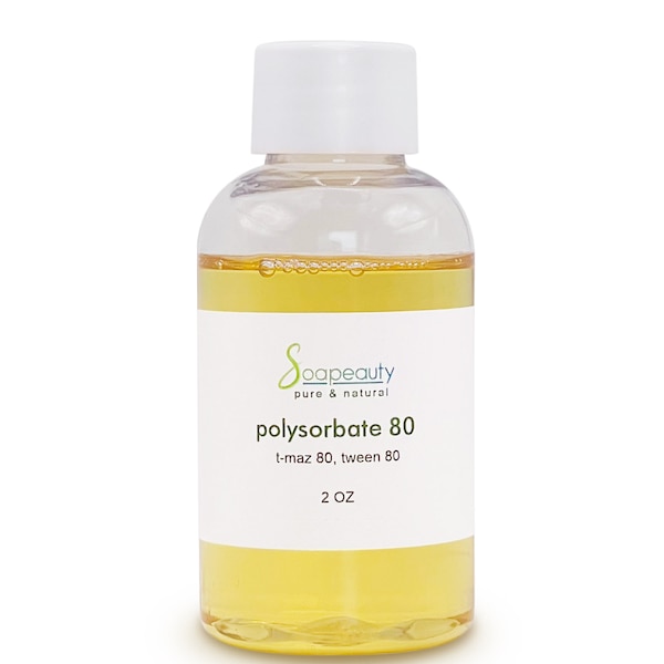 POLYSORBATE 80 T-MAZ 80 TWEEN 80 Surfactant Emulsifier 100% Pure