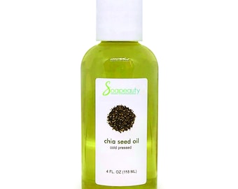 CHIA SEED OIL Carrier Cold Pressed Natural 100% Pure 2 oz - 7 lbs