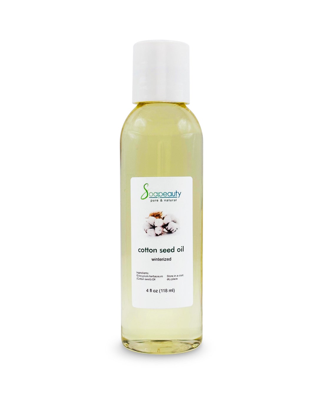 thumbnail interactive-video image 1 of H&B Oils Center Organic Cold Pressed Cotton Seed Carrier Oil – 2 Oz To 7 Lb 1 of 3