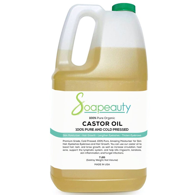 CASTOR OIL USP Grade 100% Pure Natural Organic Cold Pressed 7 - Etsy