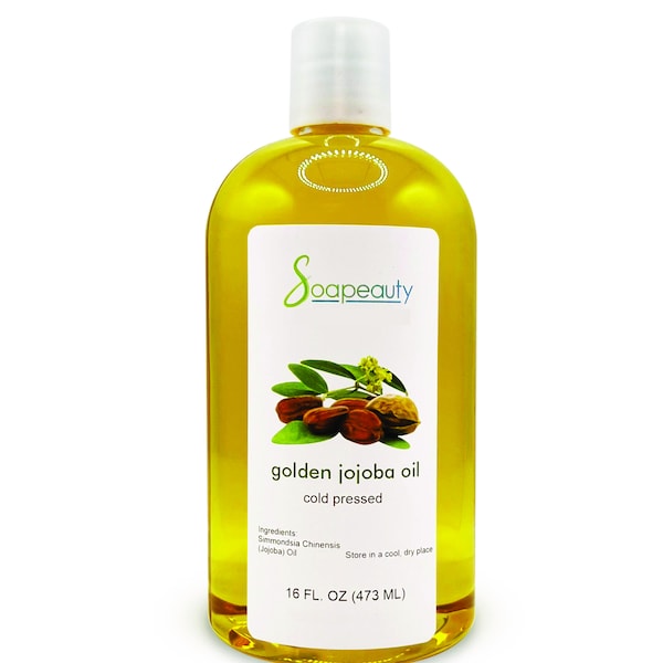 GOLDEN JOJOBA carrier OIL 100% pure natural unrefined cold pressed