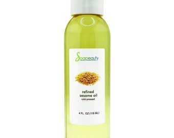 SESAME OIL REFINED Cold Pressed Natural