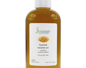 Sesame Oil Toasted OIL Unrefined 100% Pure & Natural