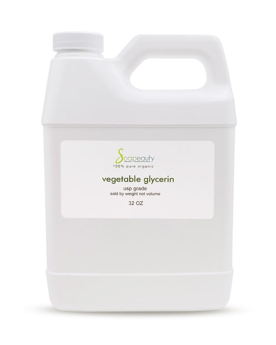 VEGETABLE GLYCERIN Pure Non-geo Use Food Grade Natural 32 OZ 