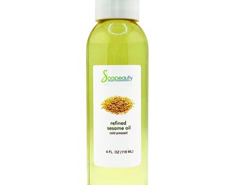 Sesame Oil Refined Cold Pressed 100% Pure & Natural