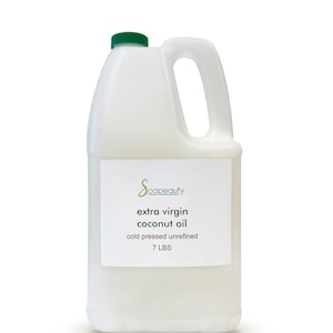 EXTRA VIRGIN COCONUT oil unrefined 100% pure natural 4 oz - 7 lb