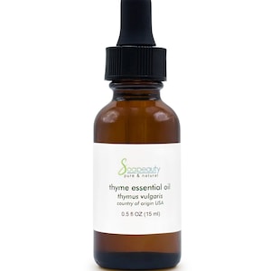 Thyme Essential Oil 100% Pure & Natural by Soapeauty