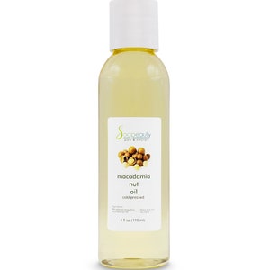 Macadamia Nut Oil Cold Pressed Natural Pure