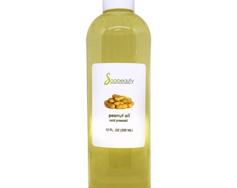 PEANUT OIL REFINED 100% Pure Carrier Cold Pressed