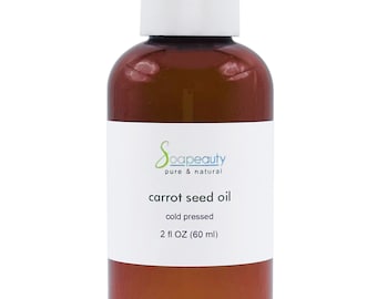 CARROT SEED OIL 100% Pure Unrefined Cold Pressed Virgin