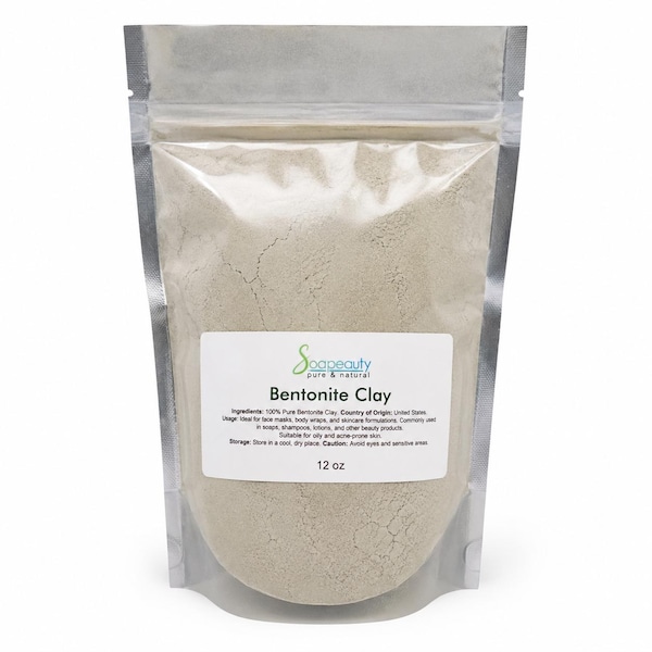 Soapeauty Bentonite Clay Powder Face Body Mask Cosmetic Grade 100% Natural