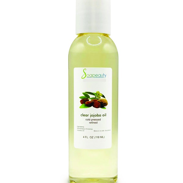 JOJOBA OIL CLEAR cold pressed 100% pure natural