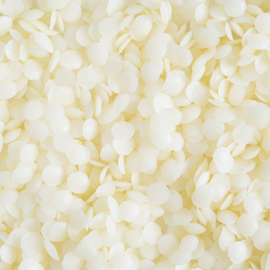 BEESWAX WHITE PASTILLES 100% Pure Natural - Etsy