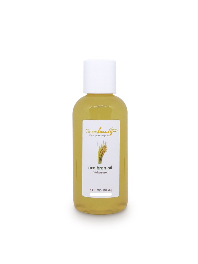 Rice Bran Oil Cold Pressed 100 Pure Organic Natural Pure Etsy