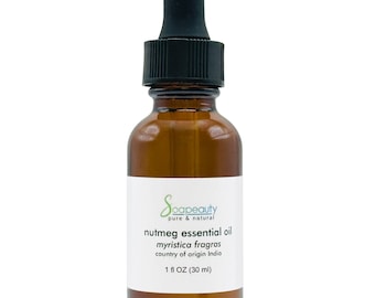 Nutmeg Essential Oil 100% Pure & Natural by Soapeauty