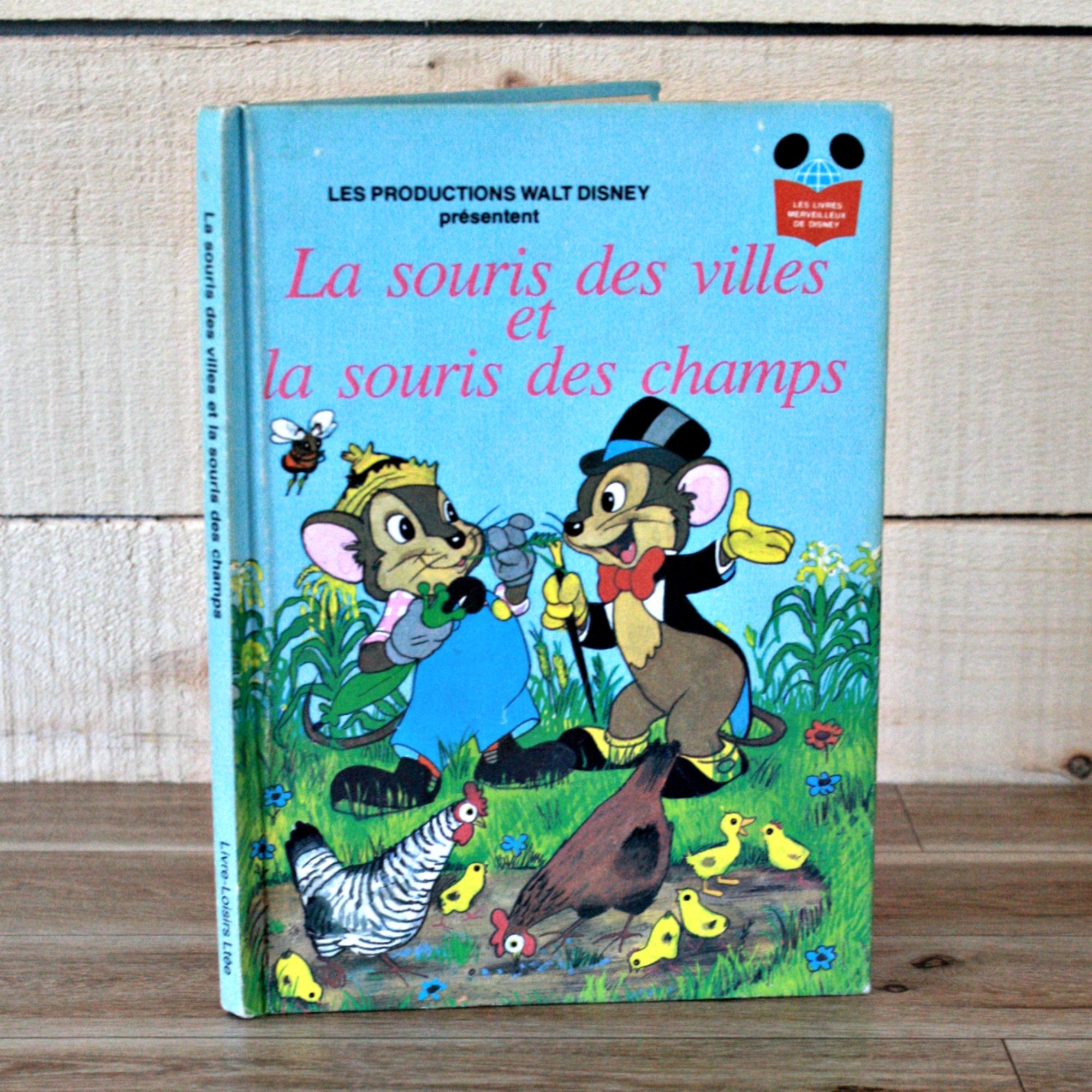 Livre FRANCAIS La souris des villes et la souris des champs Etsy