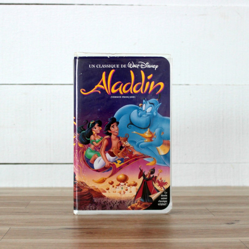 Aladdin Black Diamond movie FRENCH VHS Princess Jasmine Etsy