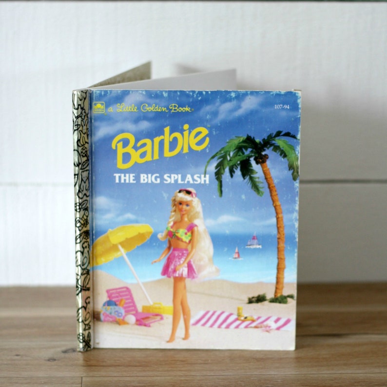 90s Barbie books set of 2 Retro BarbieEnglish book The big | Etsy