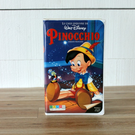 Pinocchio Movie French Vhs Blue Fairy Geppetto When You Etsy Pinocchio Movie French Vhs Blue Fairy Geppetto When You Etsy