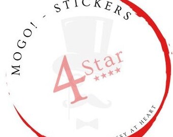 MoGo! 4 sterrenstickers