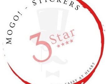 MoGo! 3 Star Stickers