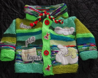 Gilet Chaud Pour Mamie Etsy