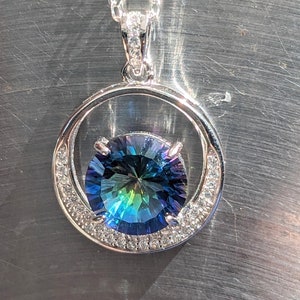 Treasure Jewels Rainbow Star Charms Necklace