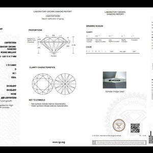 4 mm 8 mm echte diamanten oorknopjes VSI Clarity, D Color, Classic Solitaire, Brilliant Cut Elegant kerstcadeau IGI gecertificeerd afbeelding 9