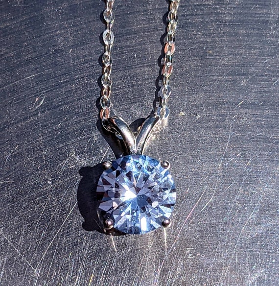 Blue spinel hotsell pendant