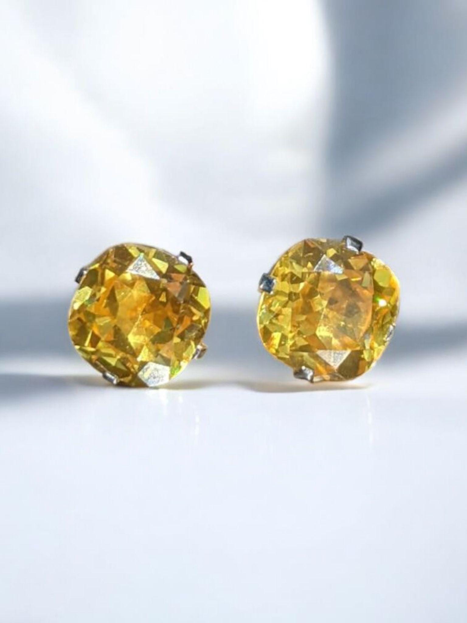 Rectangle Sapphire Earrings - Österreich