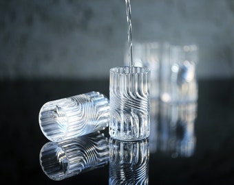 Borosilicate Shot Glass| Hand Blown Glass by Dickinson Glass | Hand Blown Barware