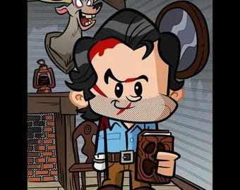 Cabin in the Woods (Pop Art) Evil Dead T-Shirt 80s Shirt horror comedy Tee