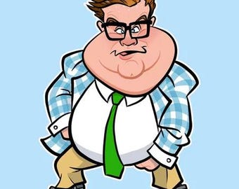 Motivational Speaker (Pop Art) Matt Foley T-Shirt SNL caricature Shirt Tee